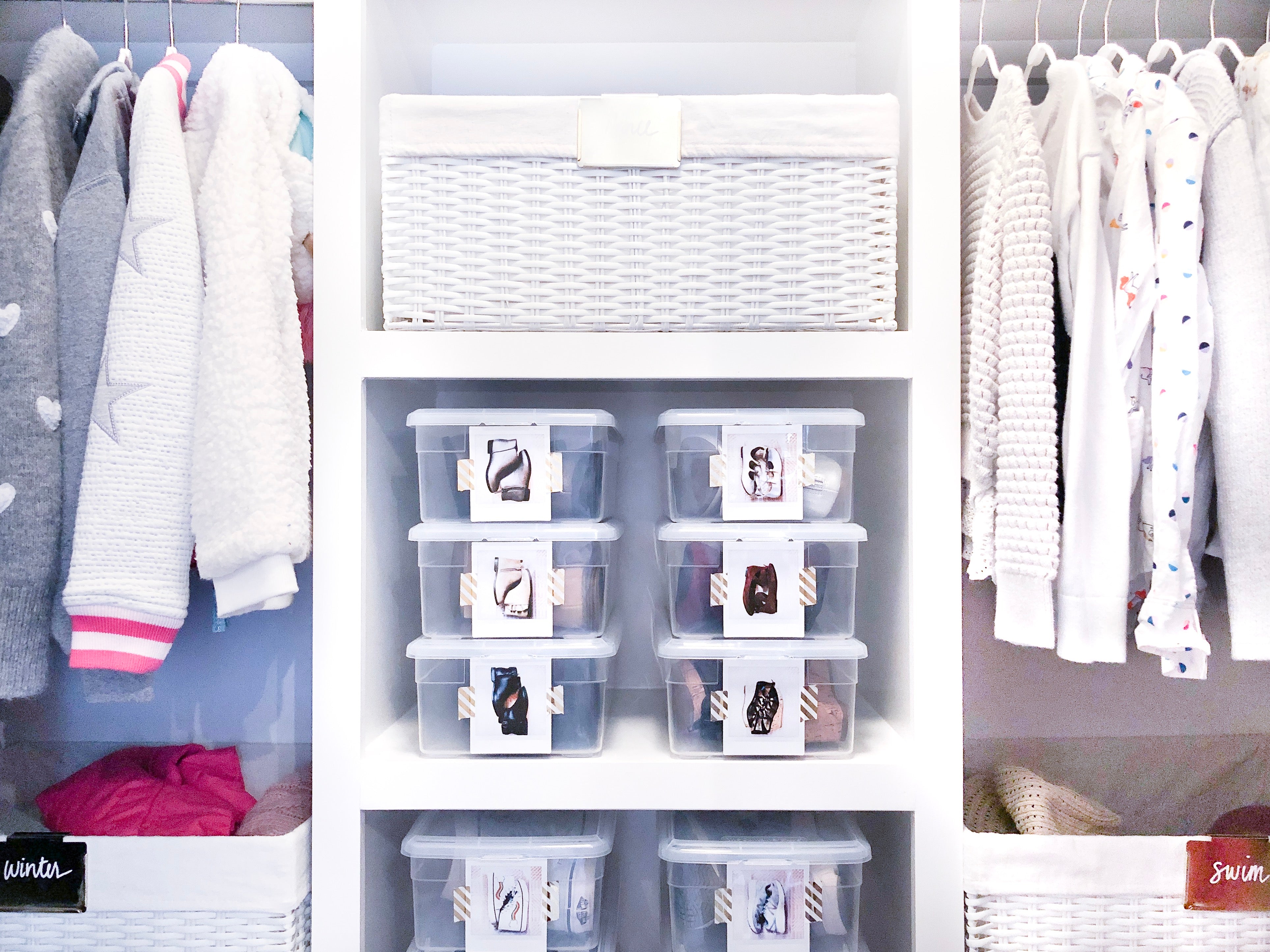 How To Organize A Baby Closet with The Home Edit - A Beautiful Mess