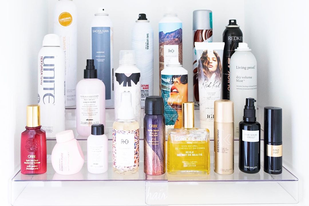 Hair Product Declutter & Organization + A Look at My Collection