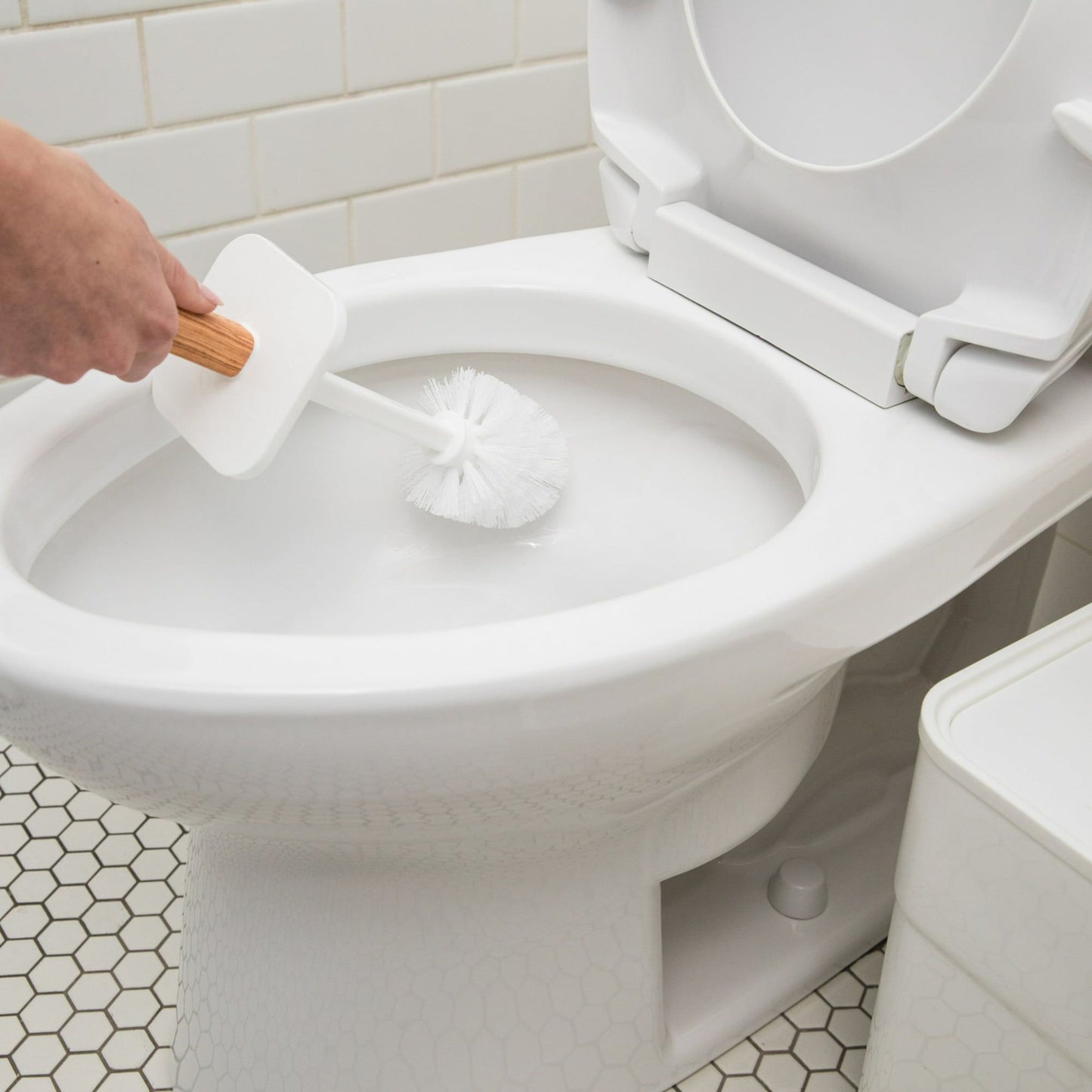 The Home Edit Plunger/Bowl Brush Set with Caddy