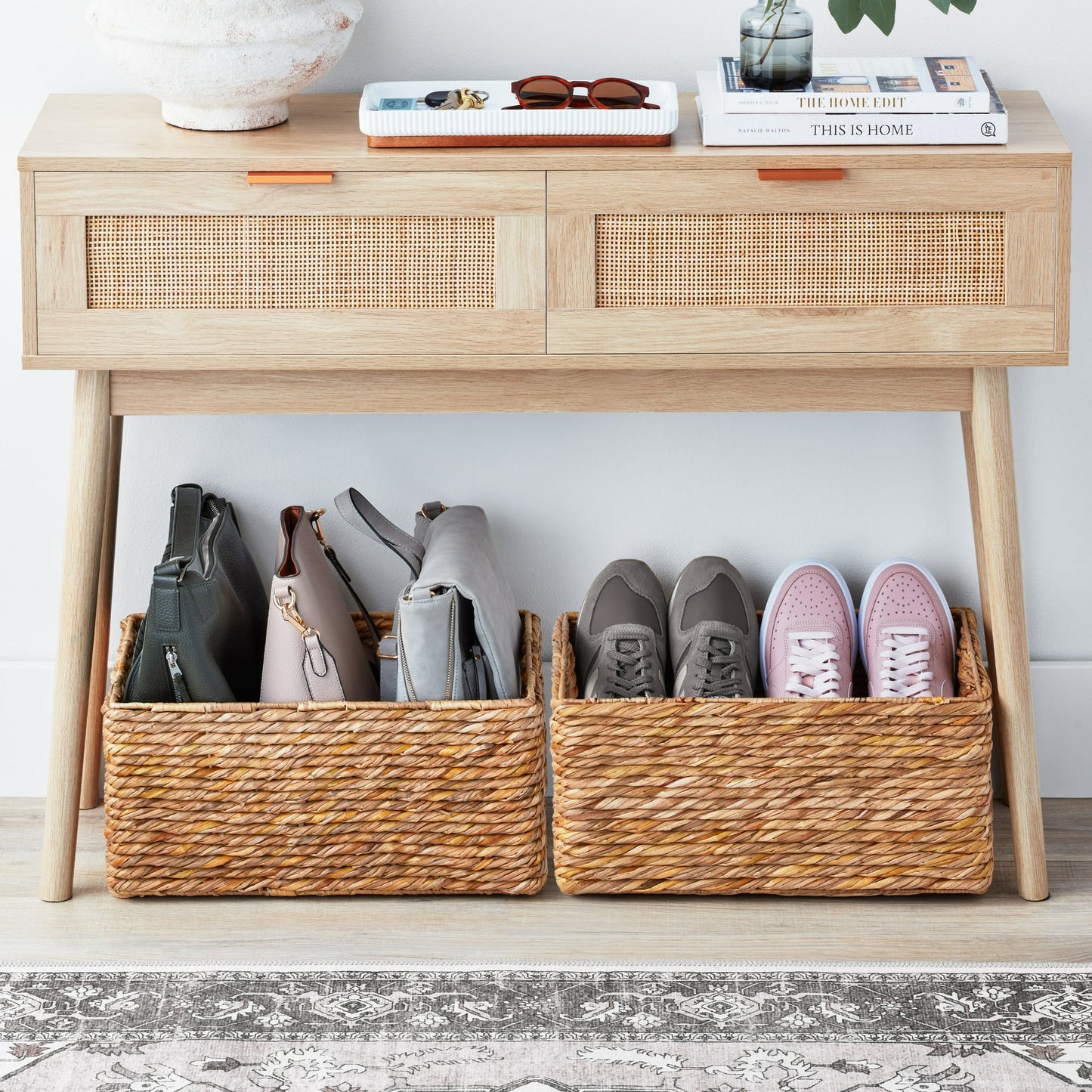 The Home Edit Medium Woven Bin
