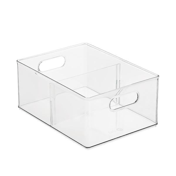 The Home Edit by iDesign All-Purpose Deep Bin with Divider