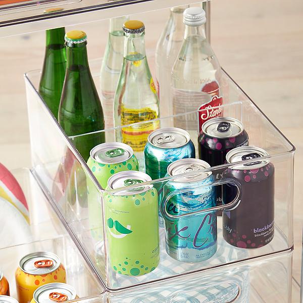 The Home Edit by iDesign All-Purpose Deep Bin with Divider