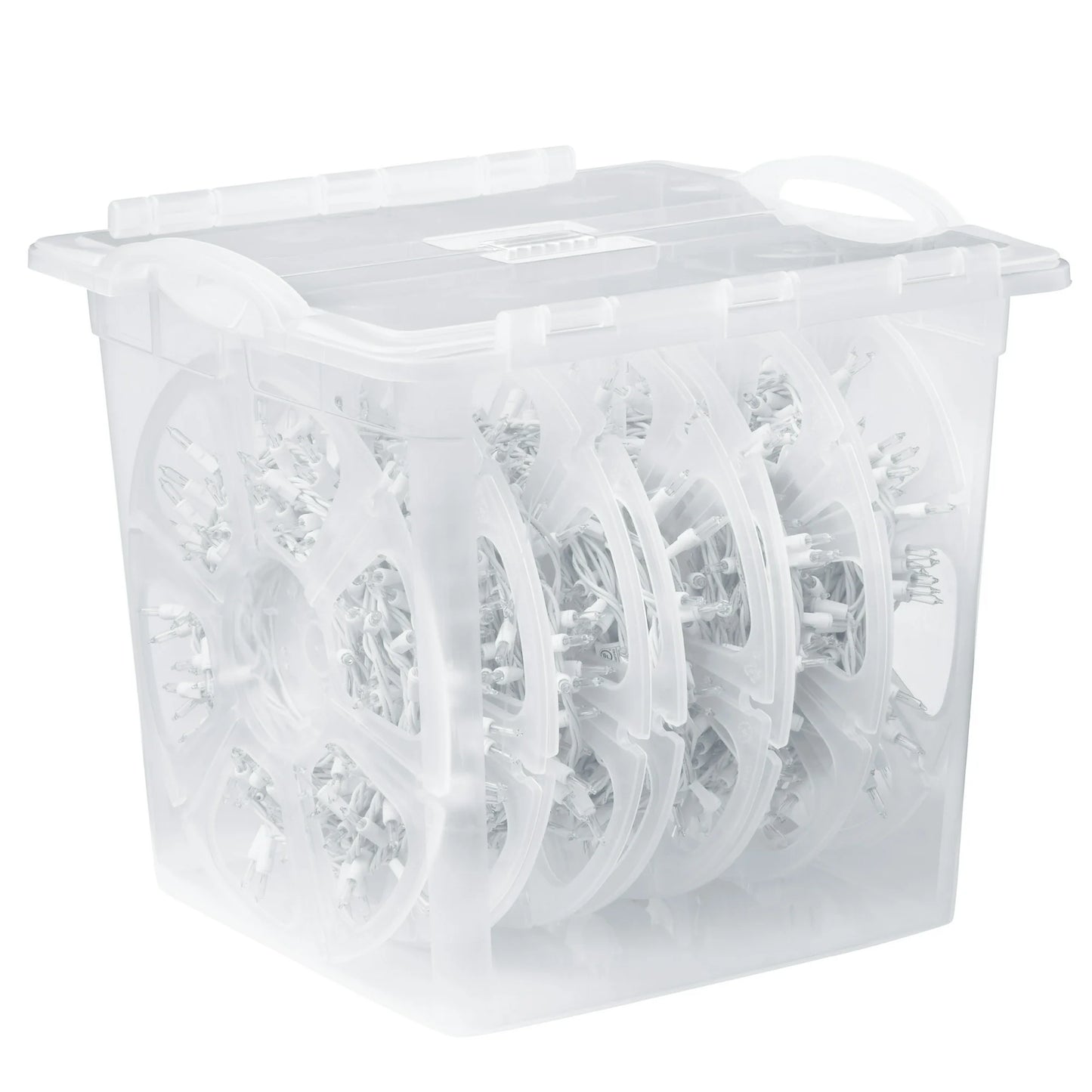 The Home Edit Light Organizer with Hinged Lid, Clear