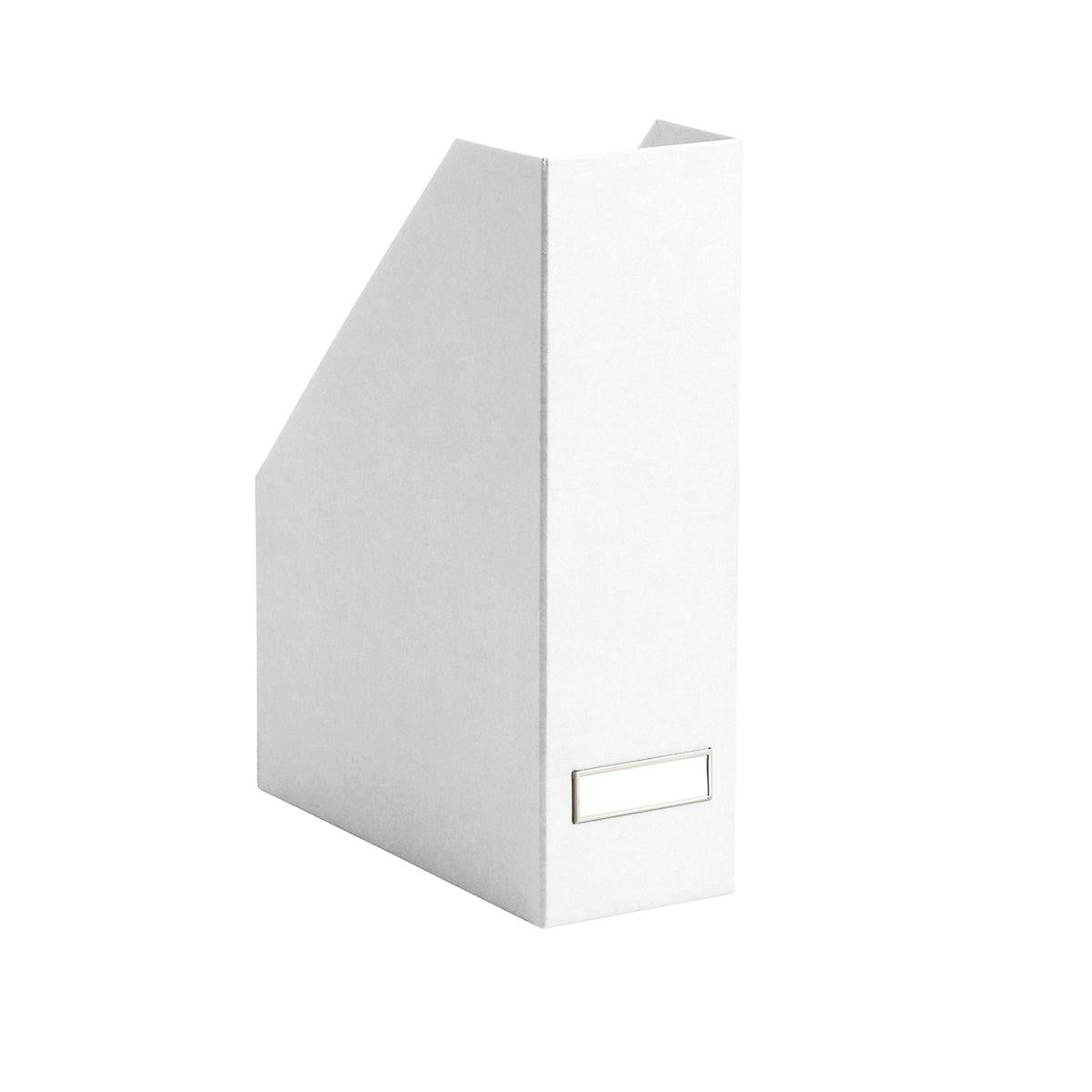 Bigso White Stockholm Magazine Holder