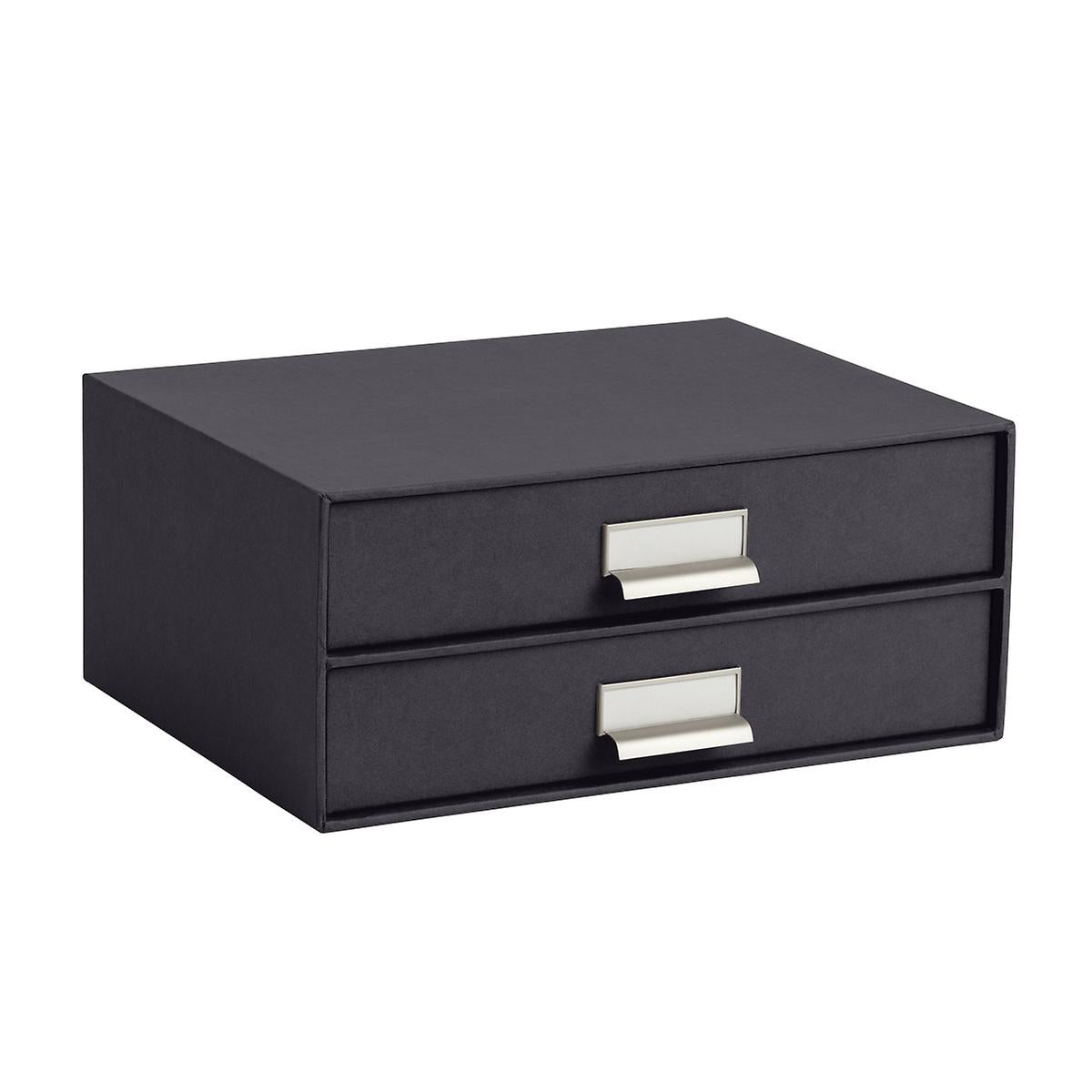 Bigso Graphite Stockholm Paper Drawers