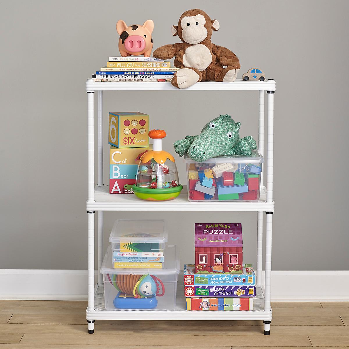 SoHo White Utility Shelving