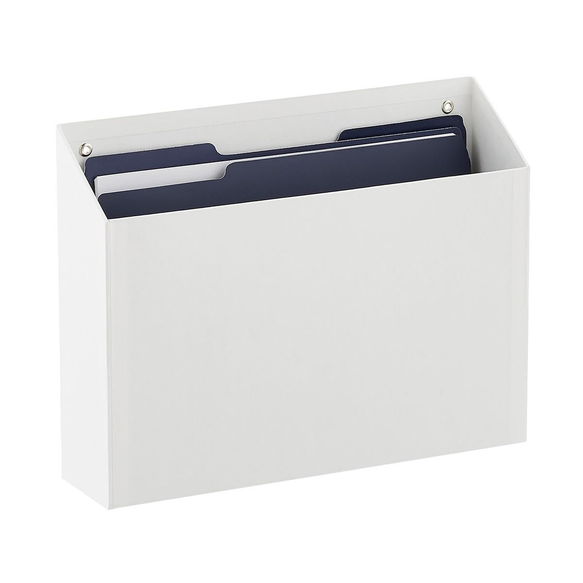 Bigso White Stockholm Hanging Wall File