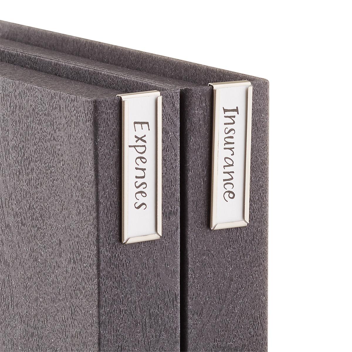 Bigso Vertical Magazine File Label Holders