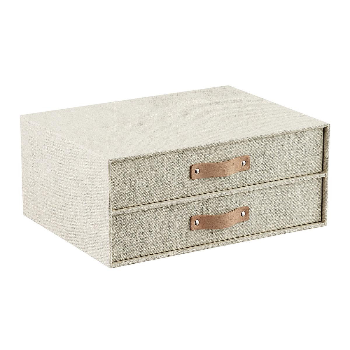 Bigso Linen Marten Paper Drawers