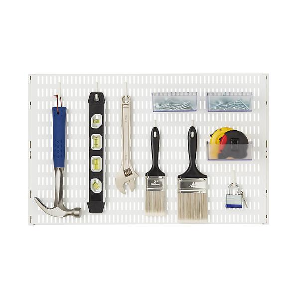 White Elfa Utility Board
