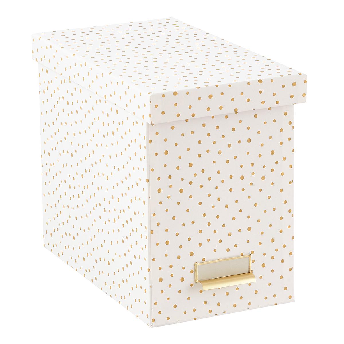 Bigso Gold Dots Stockholm Desktop File