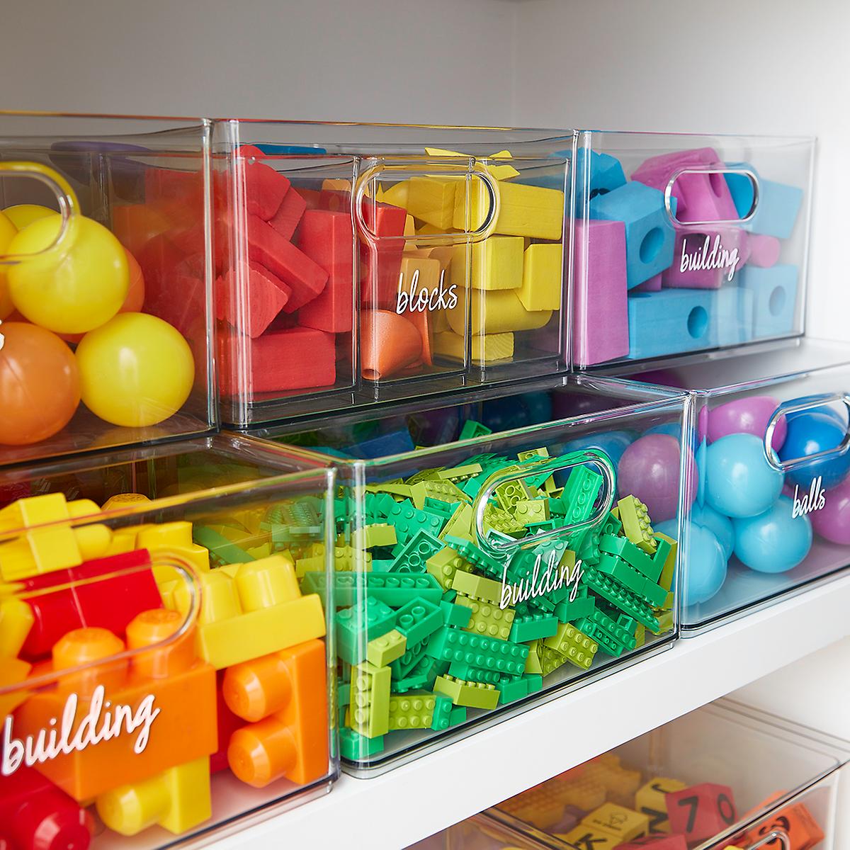 The Home Edit by iDesign All-Purpose Deep Bin with Divider
