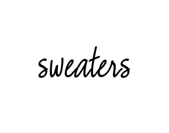 sweaters