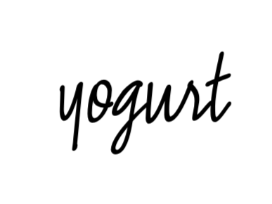 yogurt