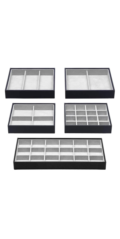 Stackable Jewelry Trays