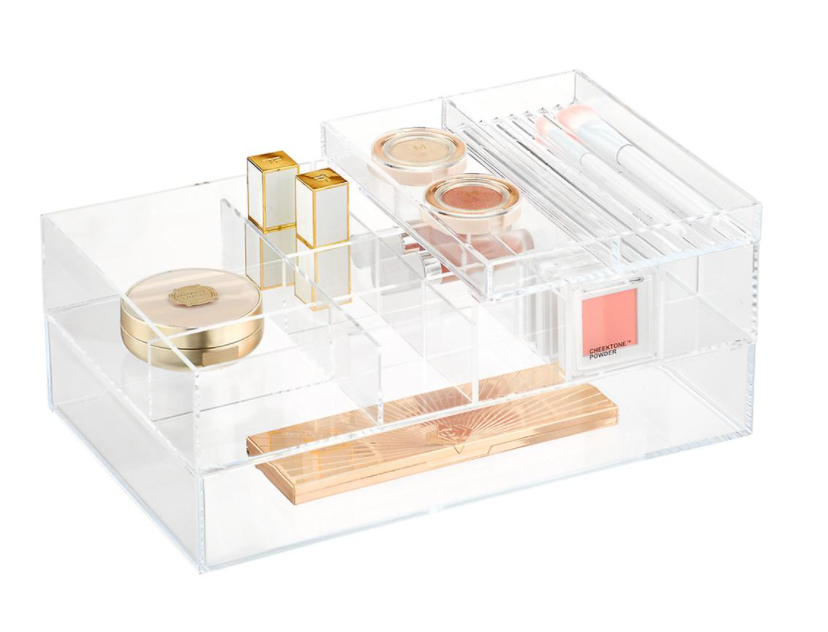 Clear Acrylic Large Stackable Trays