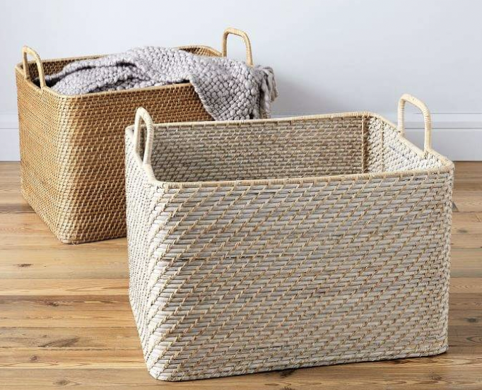 Modern Weave Oversized Storage Bin