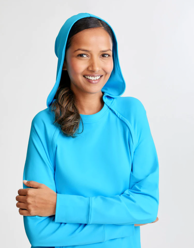 Womens Chest Port Access Hoodie by Oscar de la Renta