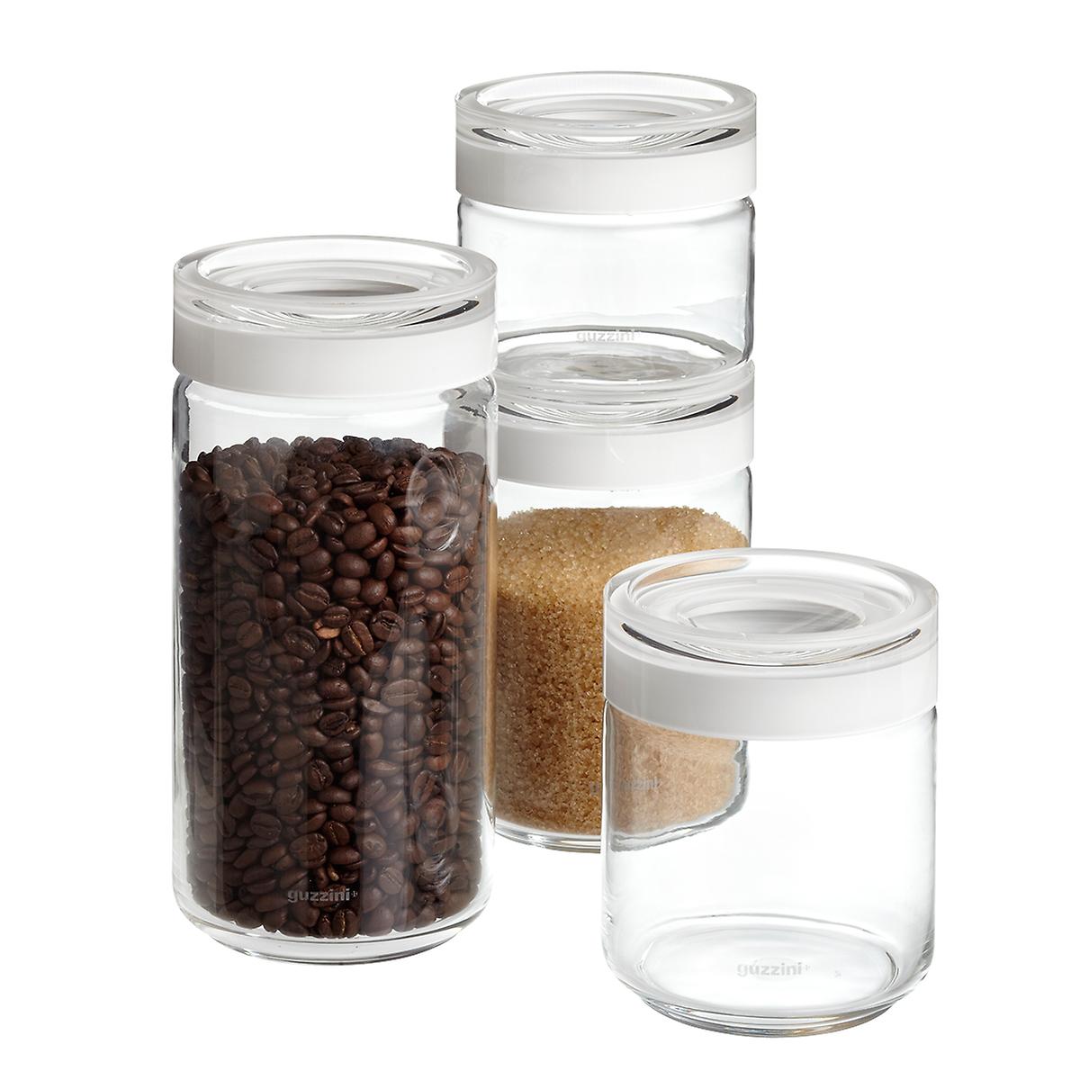 Blanca Glass Canisters by Guzzini