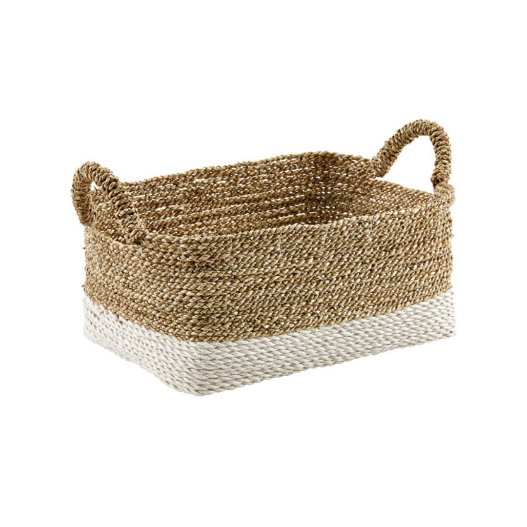 Beach House Storage Bins with Handles