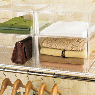 Premium Stackable Shirt & Sweater Bins