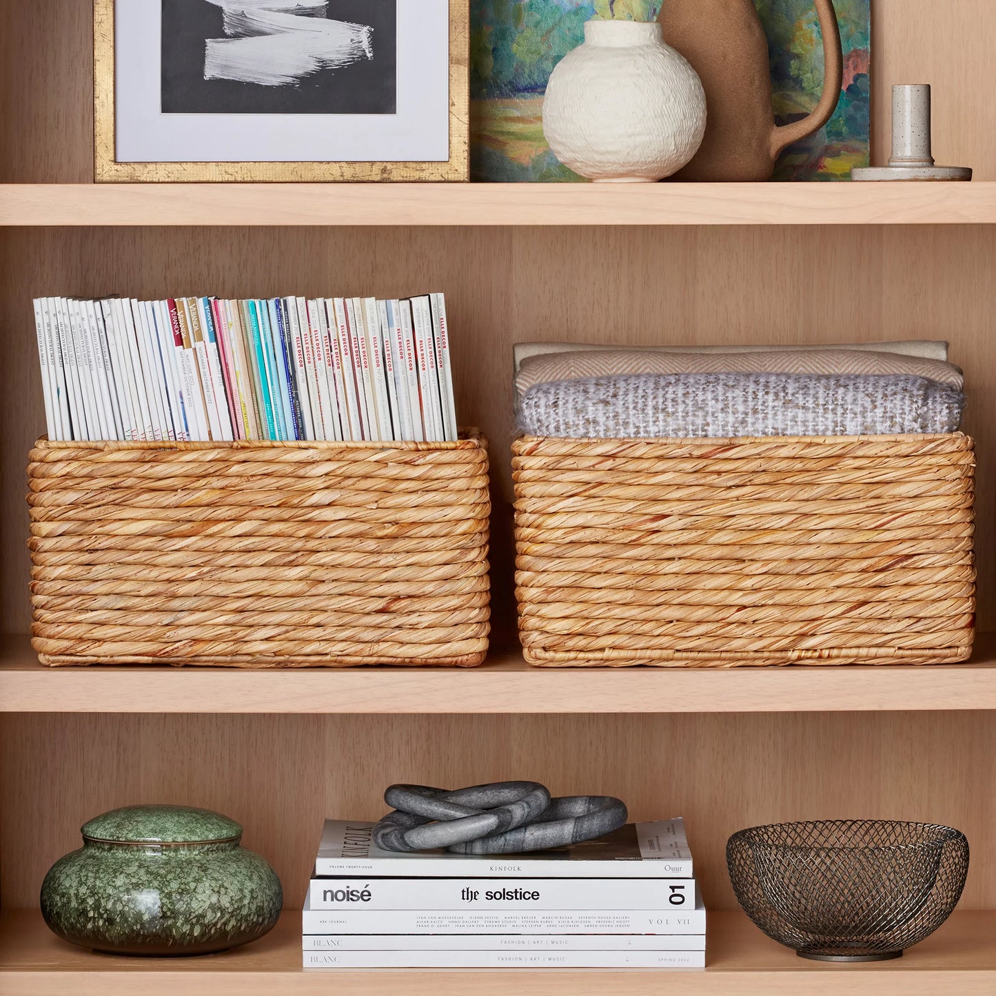 The Home Edit Small Woven Bin