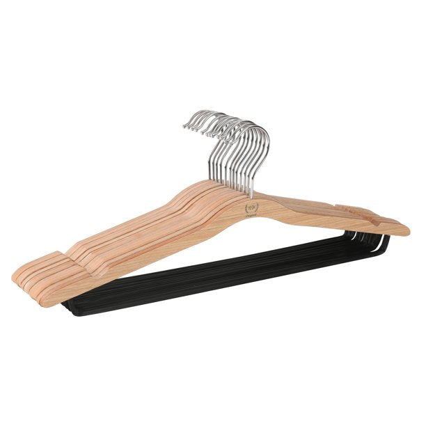 The Home Edit Wooden Hangers