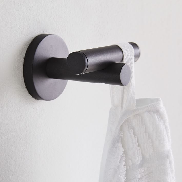 Modern Overhang Towel Hooks