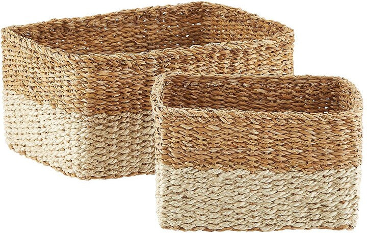 Natural & White Tahoe Bins
