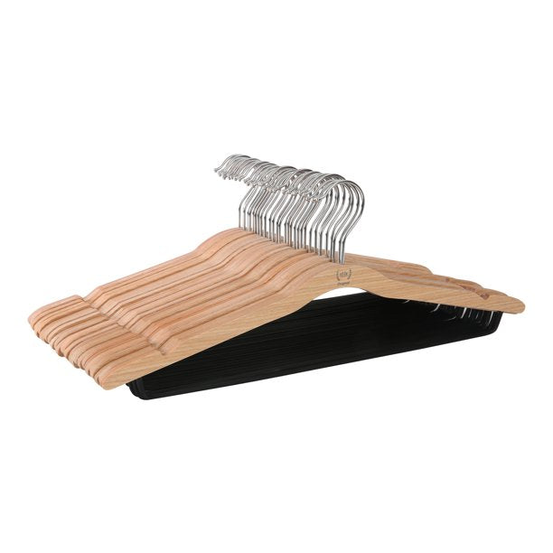 The Home Edit Wooden Hangers