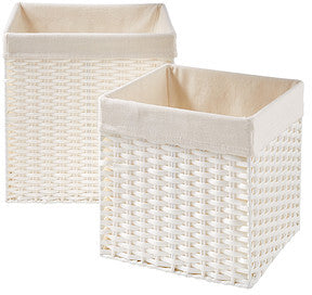 White Montauk Square Cubes