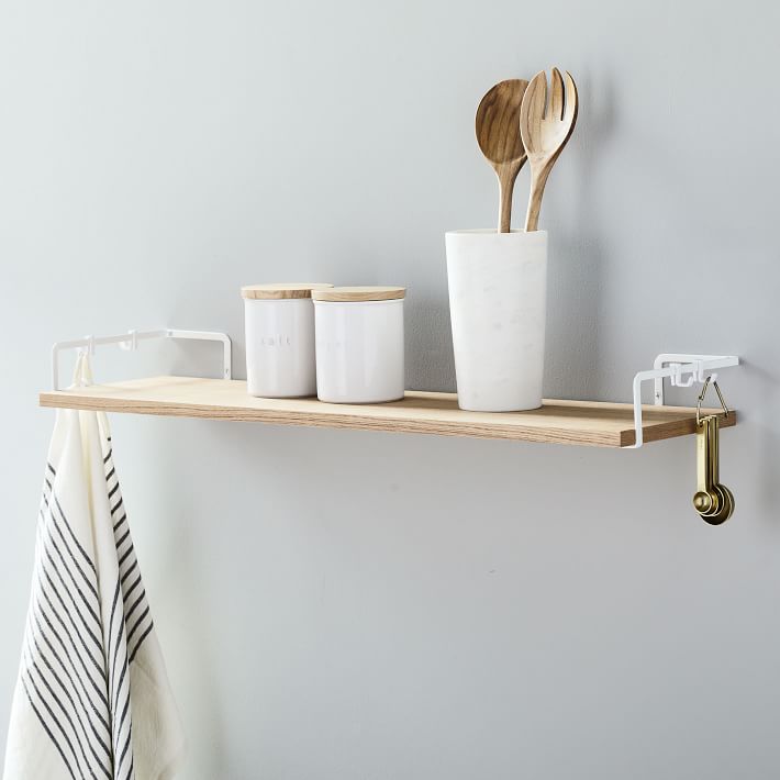 Wall Mounted Wood Shelf