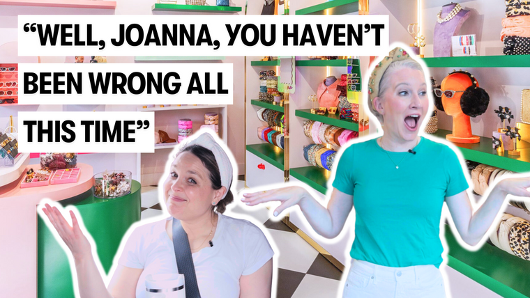Errand Friends with Clea and Joanna: We Visited Joanna's Favorite Headband Store