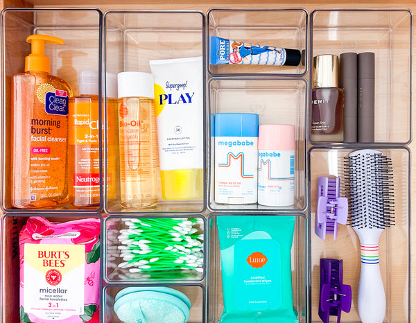 Happy Little Projects: Bathroom Organization