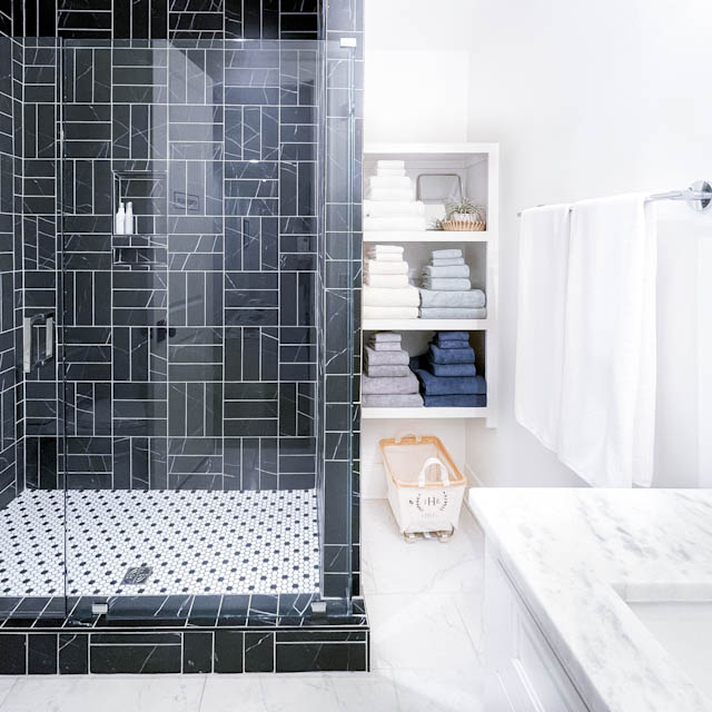 How To Style Open Shelving In Your Bathroom