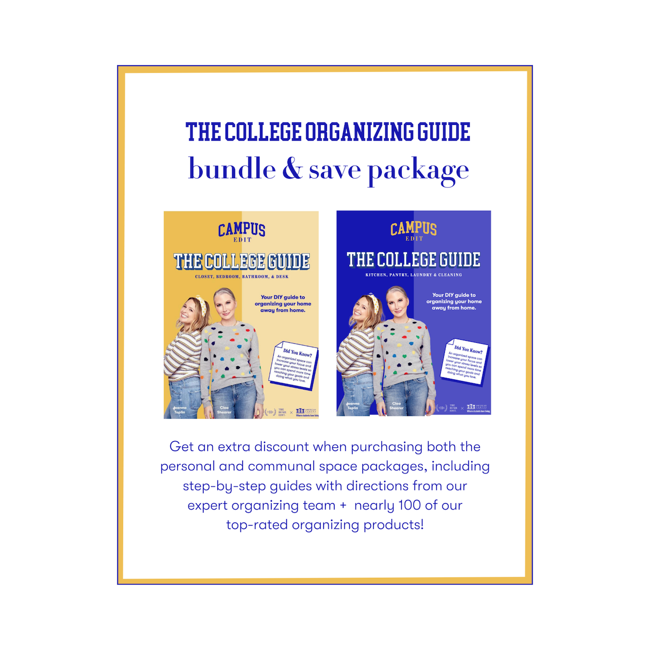 The College Guide Organizing Package