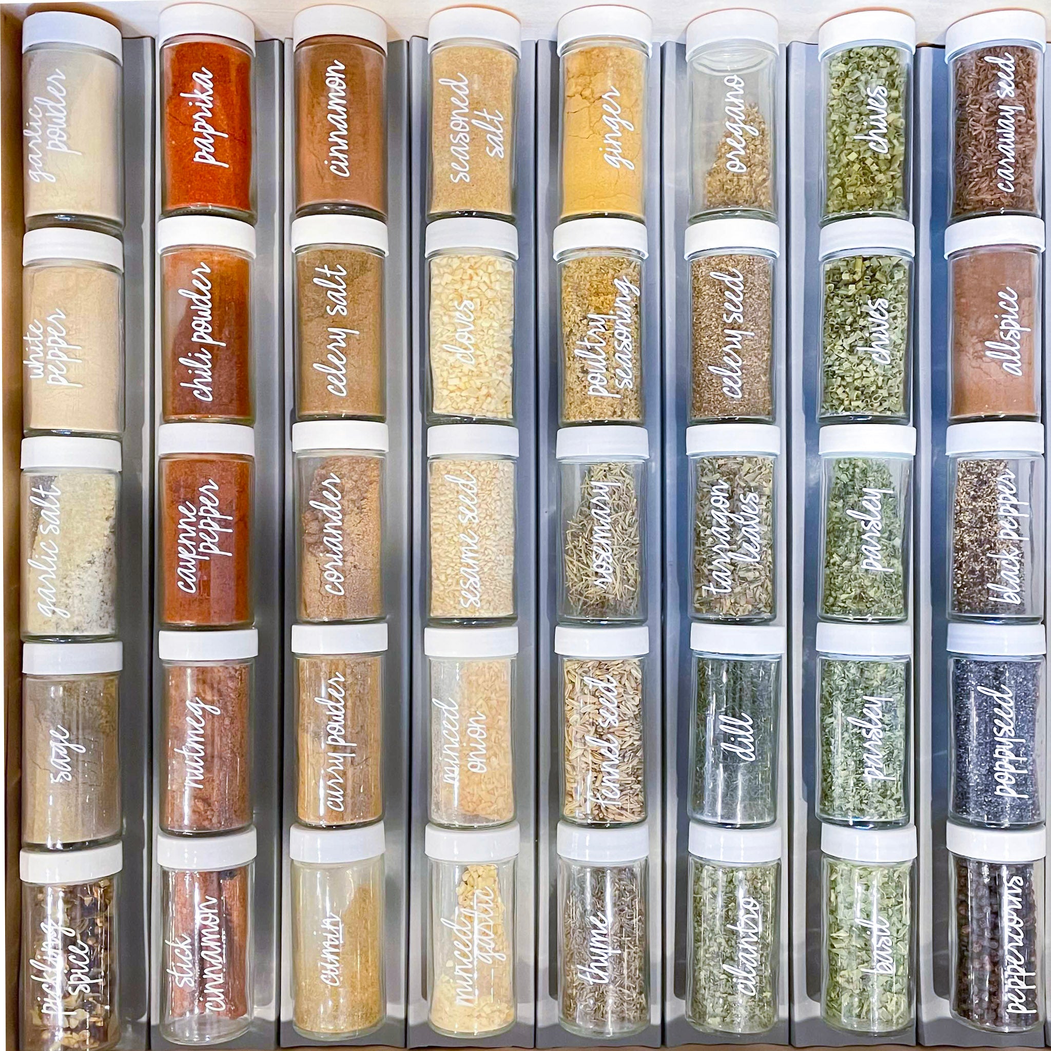 THE Spice Labels The Home Edit