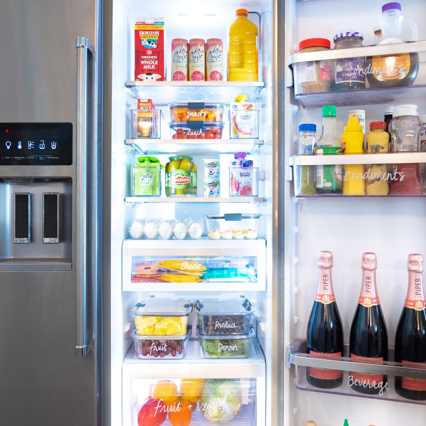 Fridge Organization Tips for Eating Healthier – The Home Edit