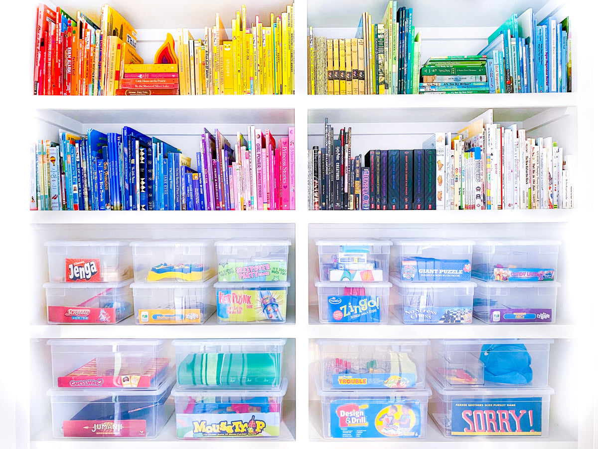 Illustration of Budget Friendly Home Organization Products For A Small Playroom