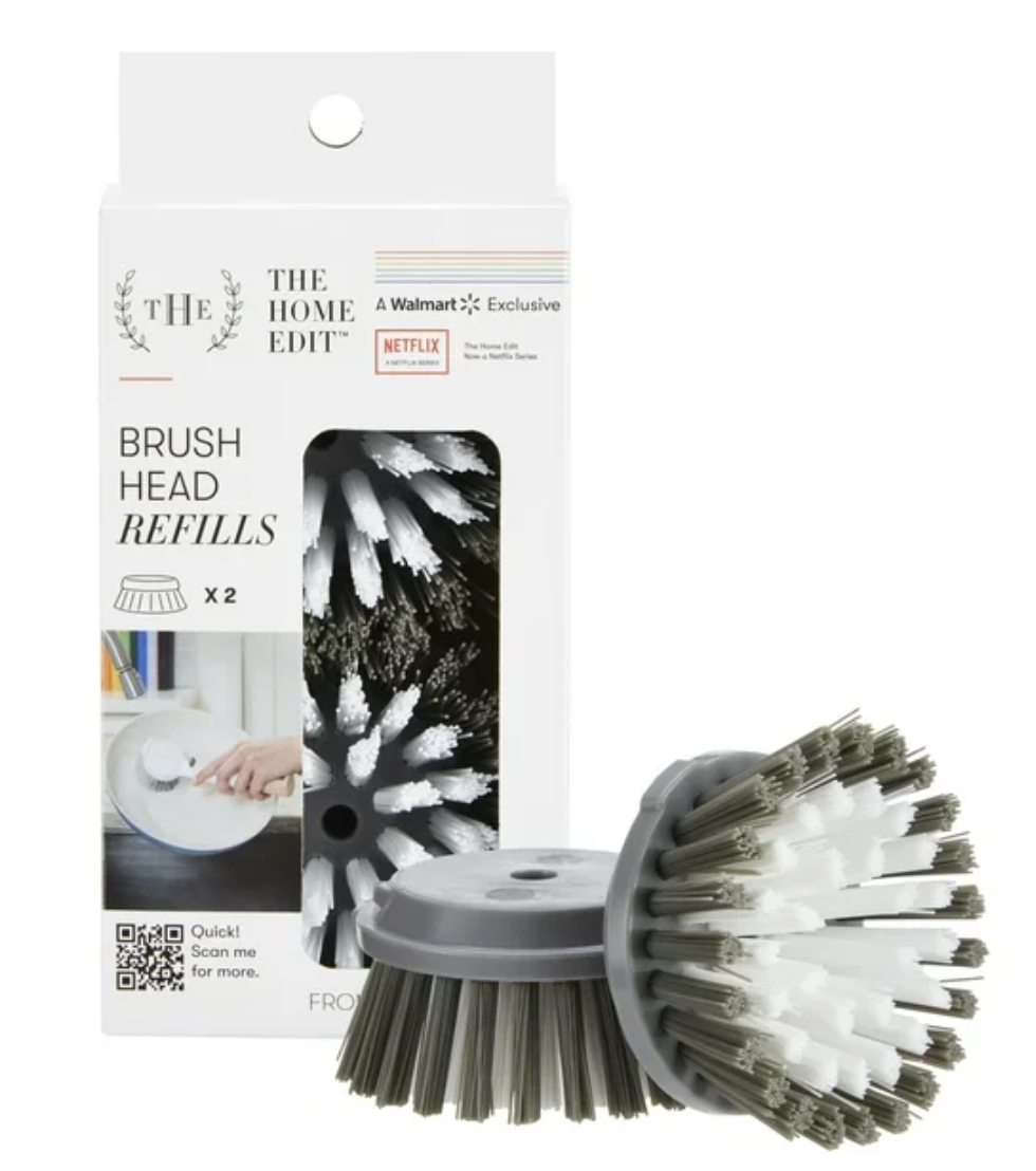 The Home Edit 2-Pack Nylon Brush Replacement Heads