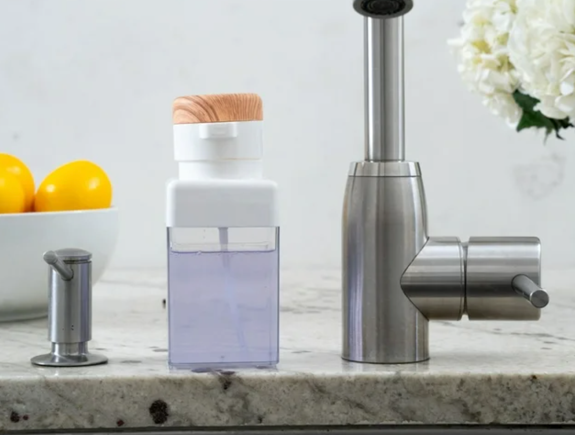 The Home Edit 12-Ounce Plastic Soap Pump