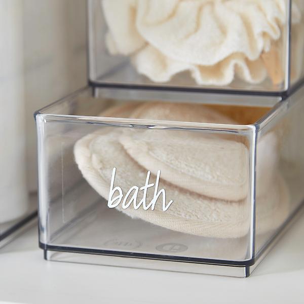 The Home Edit by iDesign Bath Labels