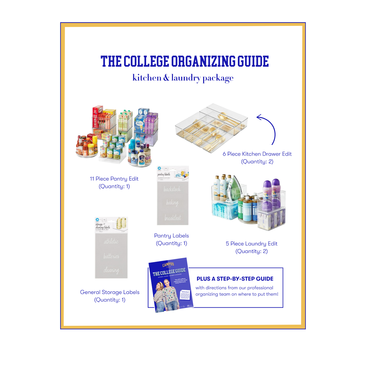 The College Guide Organizing Package