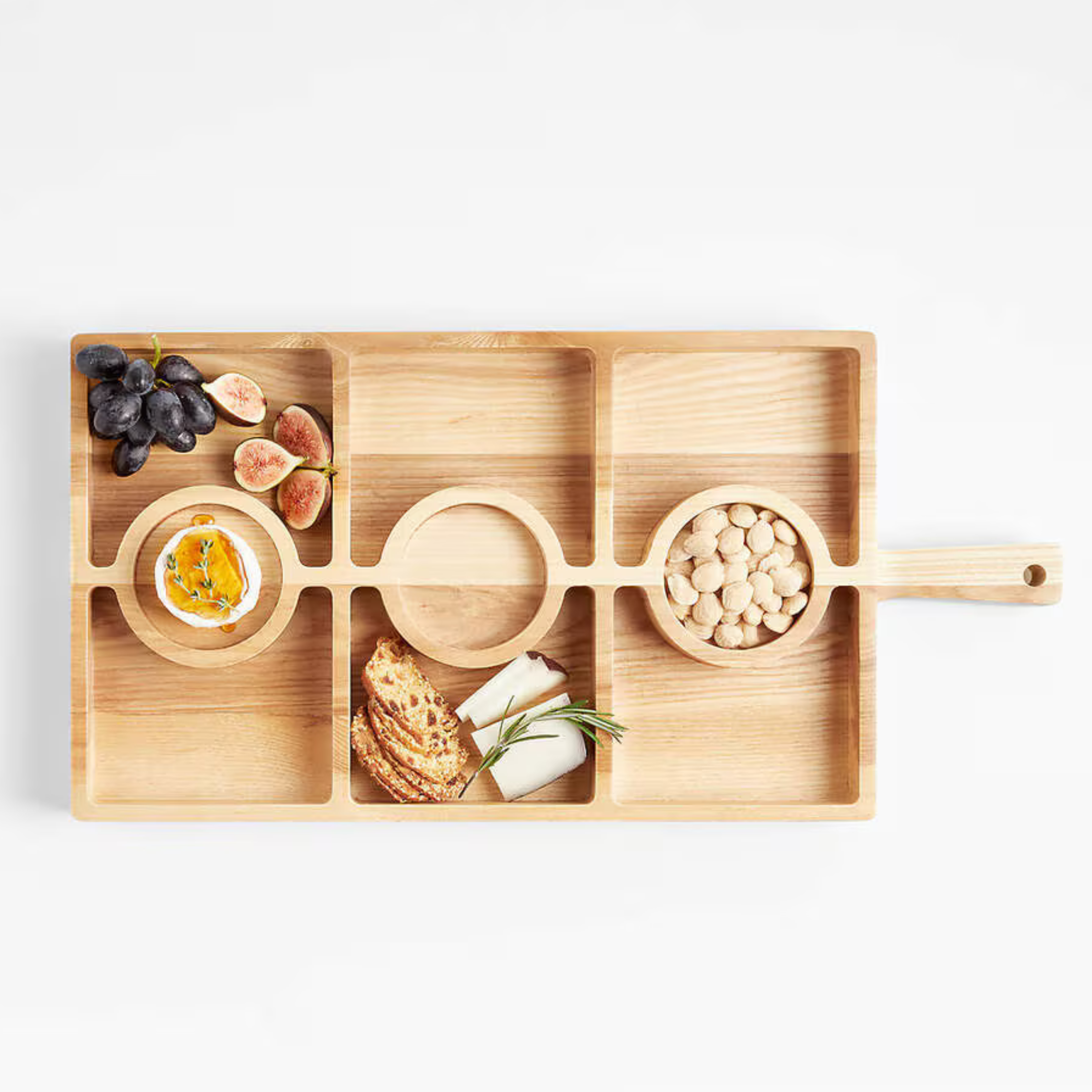 sectioned serving tray