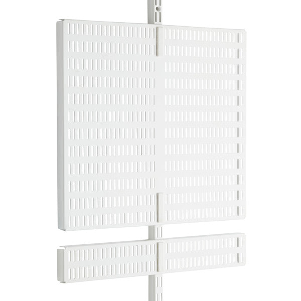 White Elfa Utility Door & Wall Boards