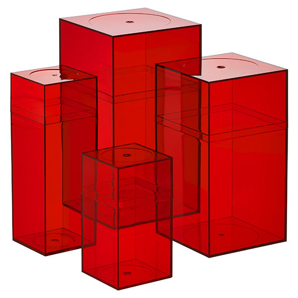 Red Plastic Boxes