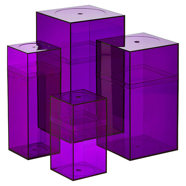 Purple Plastic Boxes