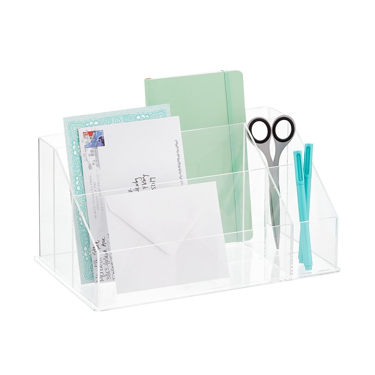 Acrylic Desktop Mail Center