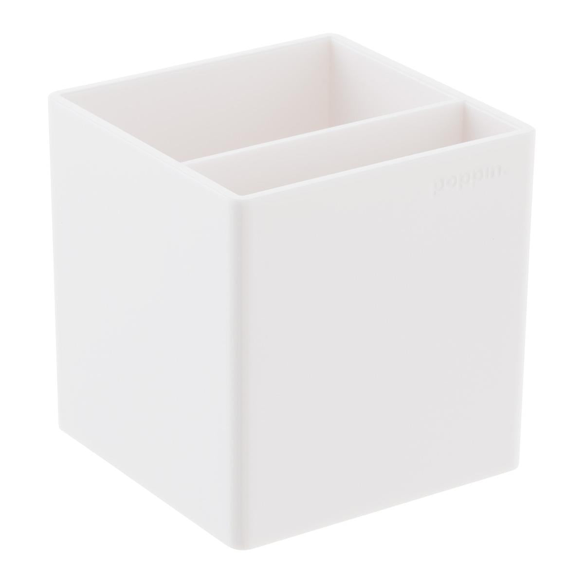 White Poppin Pencil Cup
