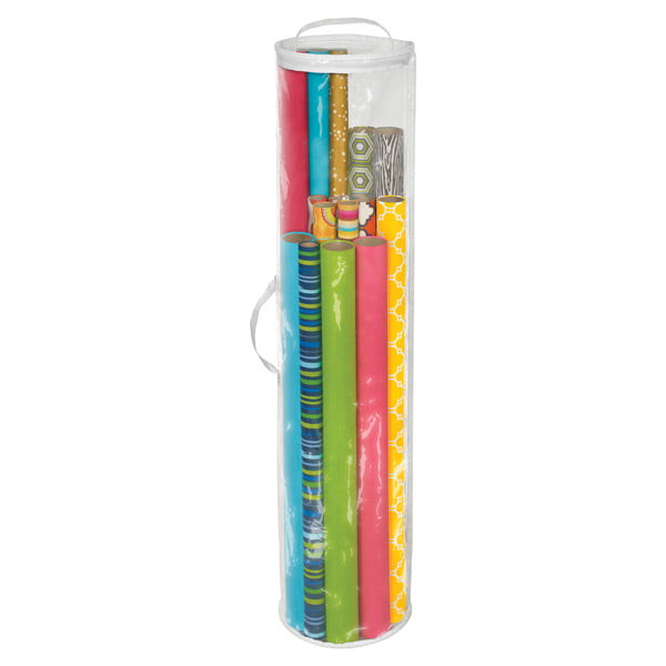 Cylindrical Gift Wrap Organizer